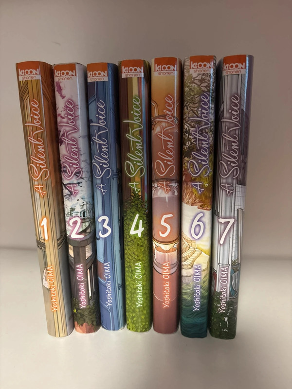 Lot mangas A Silent Voice