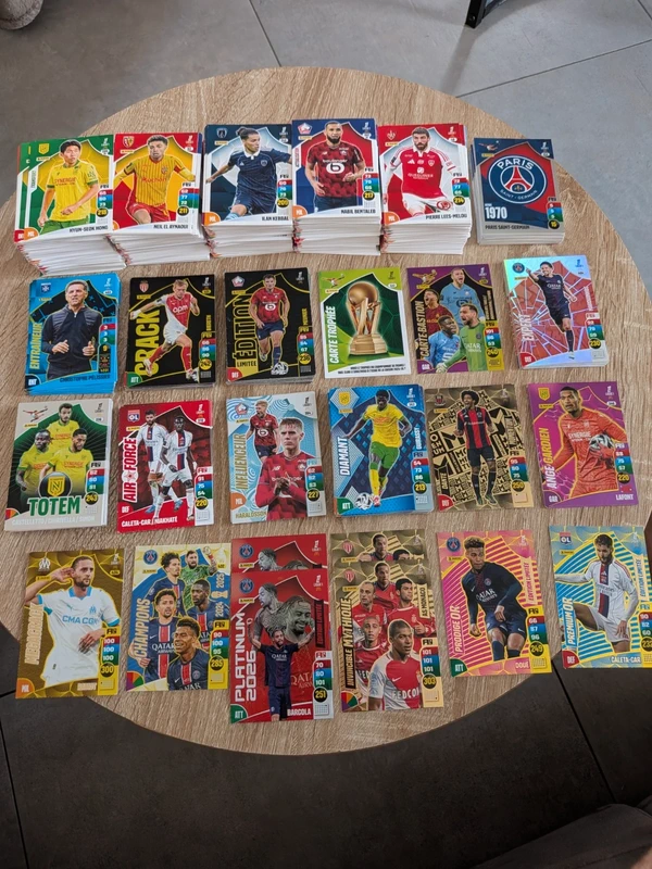 Lot carte Panini Adrenalyn XL Ligue 1 McDonald's 2025/2026