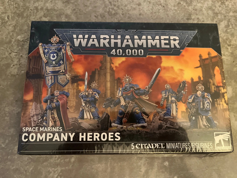 Warhammer 40k Space Marines Company Heroes