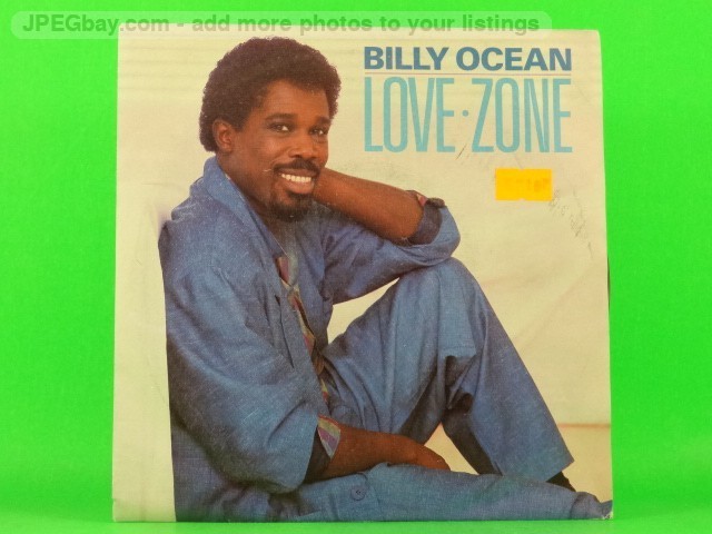 OCEAN,BILLY LOVE ZONE (PICTURE SLEEVE) (4) (137) 7" JIVE