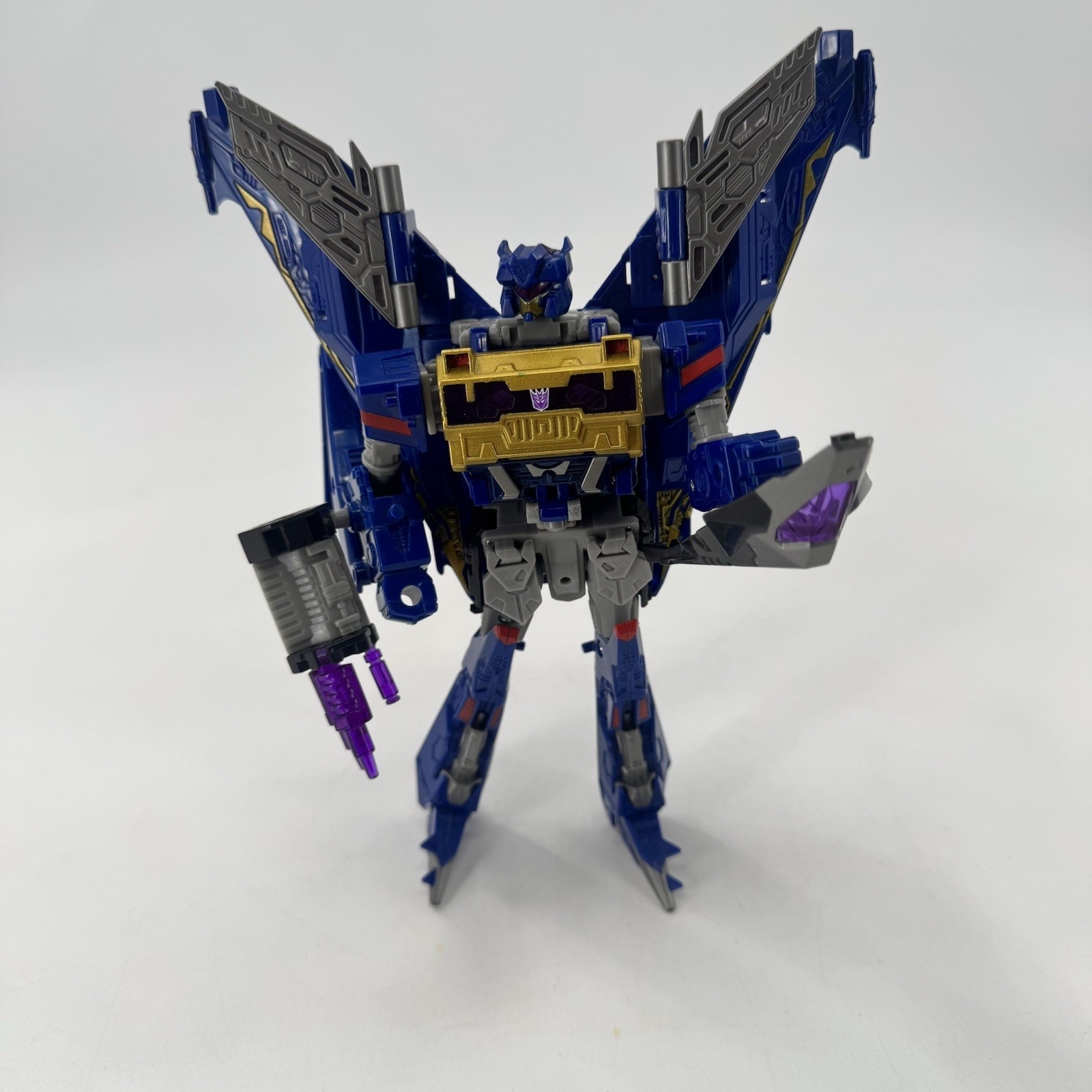 Transformers Soundwave Cybertron Voyager Class - Incomplete - Fast Shipping