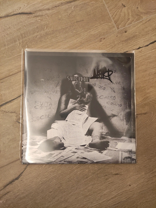Nitro Suicidol - Vinile Red Mix Black - autografato