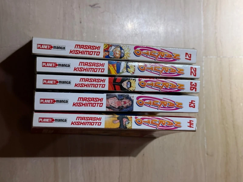 Manga Naruto Volumi Sparsi (21, 22, 36, 43, 44) - Planet Manga