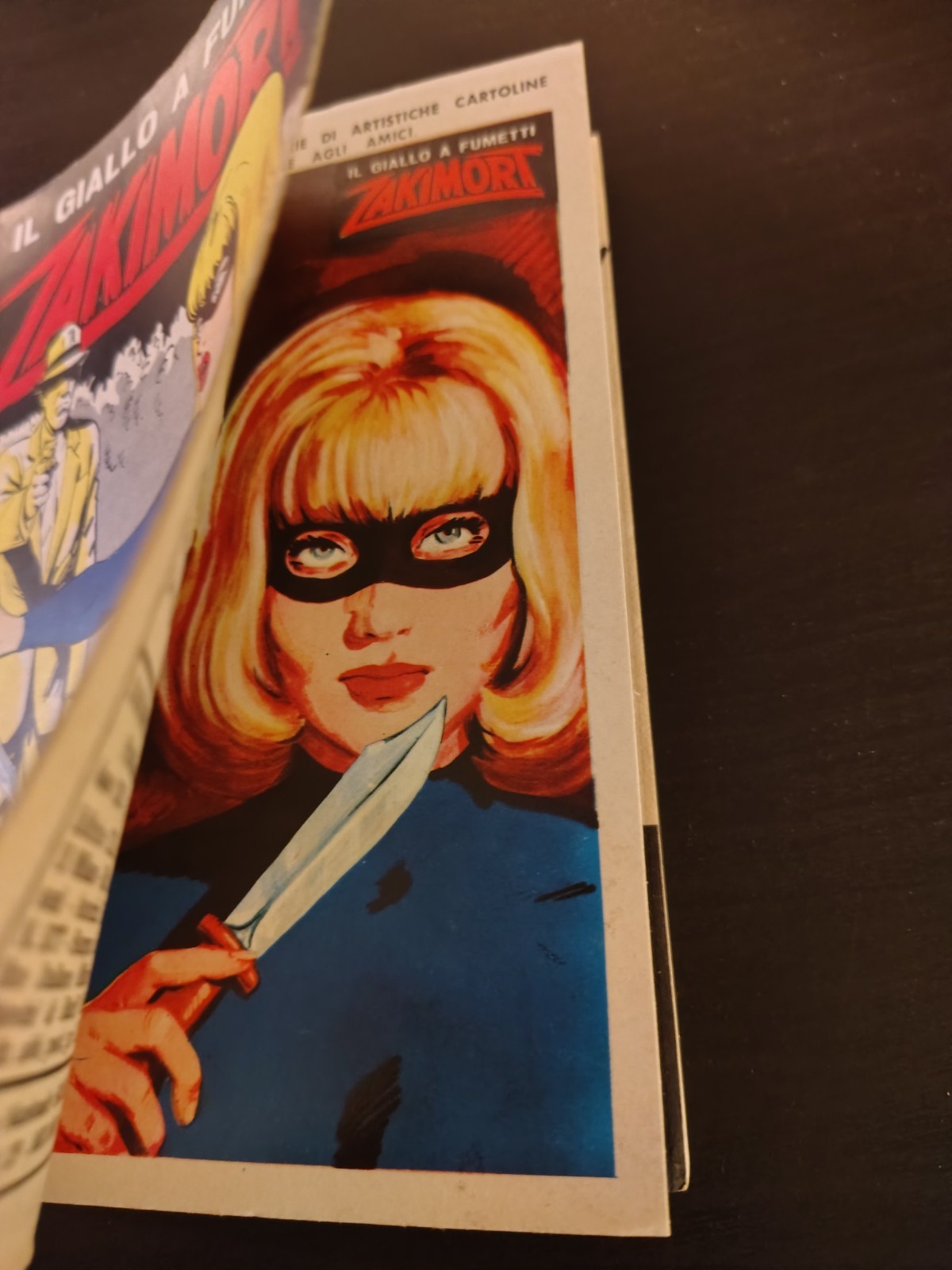 Zakimort n°12 - PRIMA SERIE 1966 Ed. C.E.A. Con Cartolina!