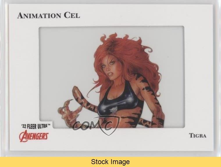 2022 Fleer Ultra Avengers Animation Cels Tigra #78 READ 0uk4