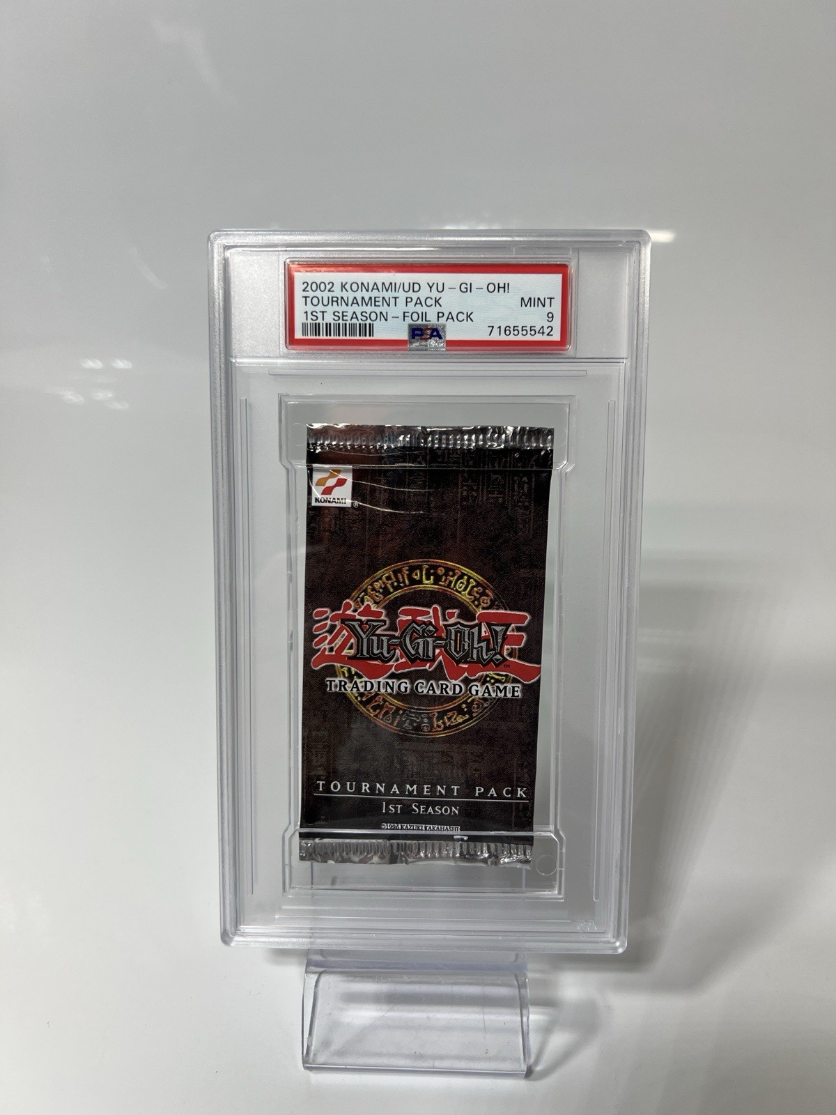 PSA 9 MINT TP1 Booster Foil Pack (NA) Tournament Pack 1 Yugioh