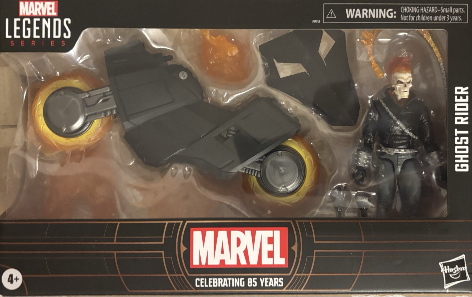 GHOST RIDER (Danny Ketch) Marvel Legends 85 Years w/Motorcycle! NEW & SEALED!