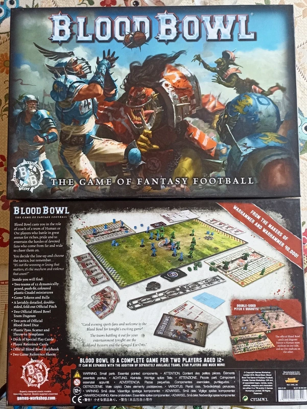 Blood Bowl Boite de base Saison 1 : Humains vs Orcs