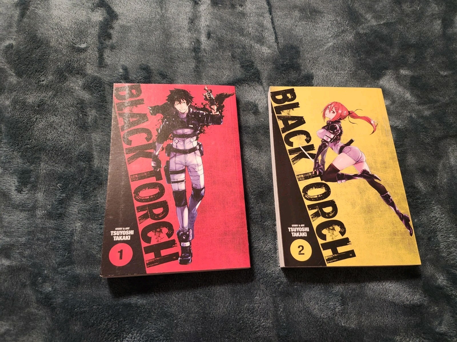 Heart Gear Manga Vol 1 & 2 Viz Media Shonen Jump Signature Torcia Nera