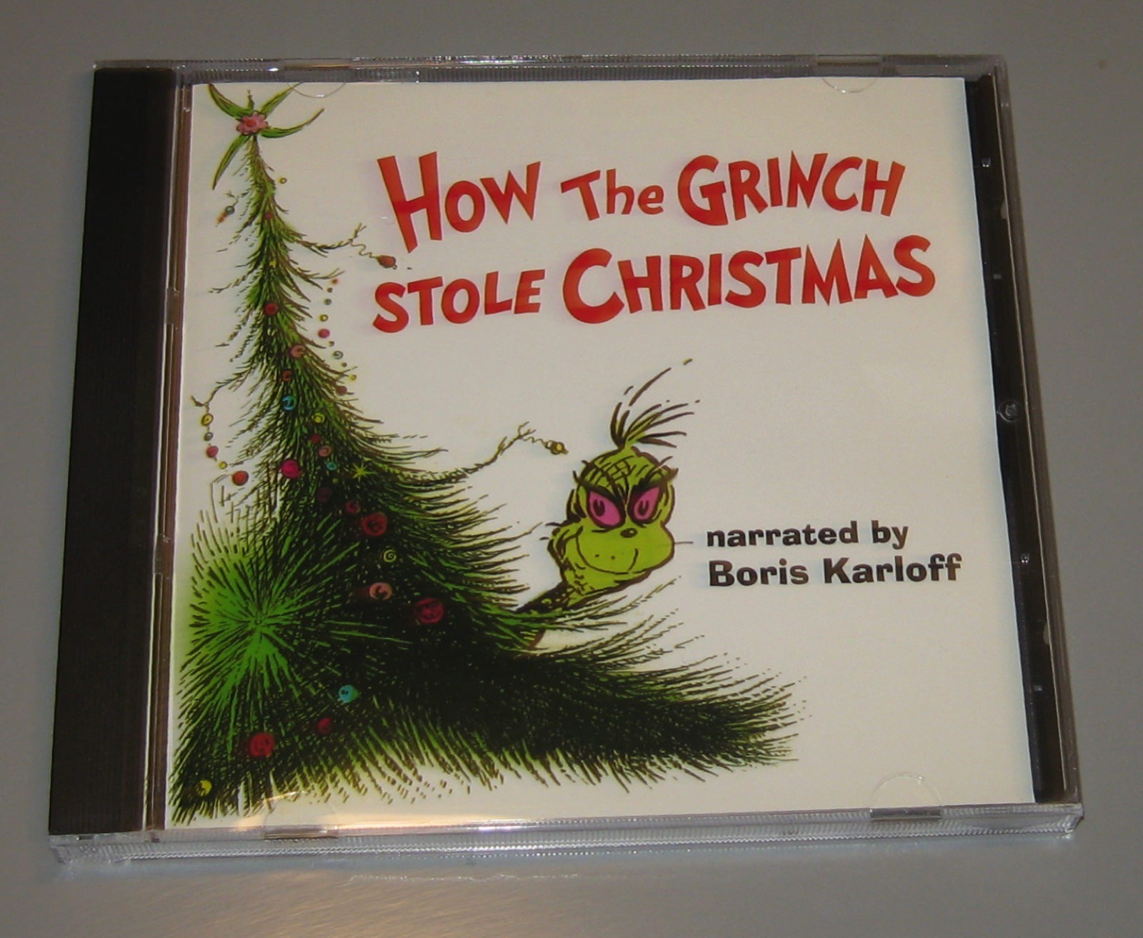 Dr. Seuss - How The Grinch Stole Christmas (CD, 1995, Mercury) Boris Karloff