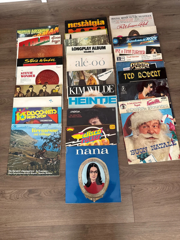 Lotto 23 Vinili LP Grandi 33 Giri - Stevie Wonder Kim Wilde Rock Pop