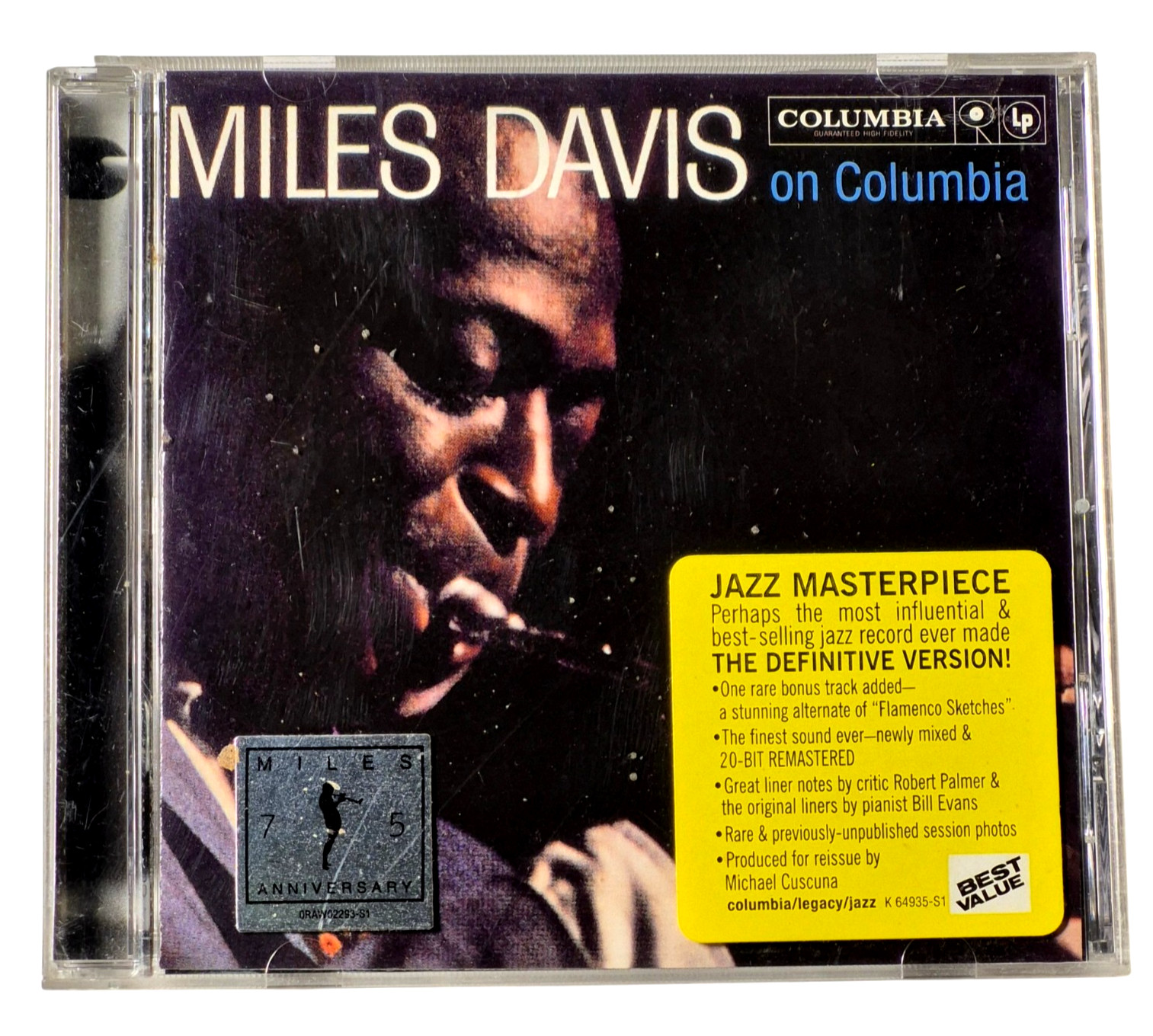 Miles Davis Kind of Blue CD 1997 20-Bit Remastered Bonus Track CK 64935