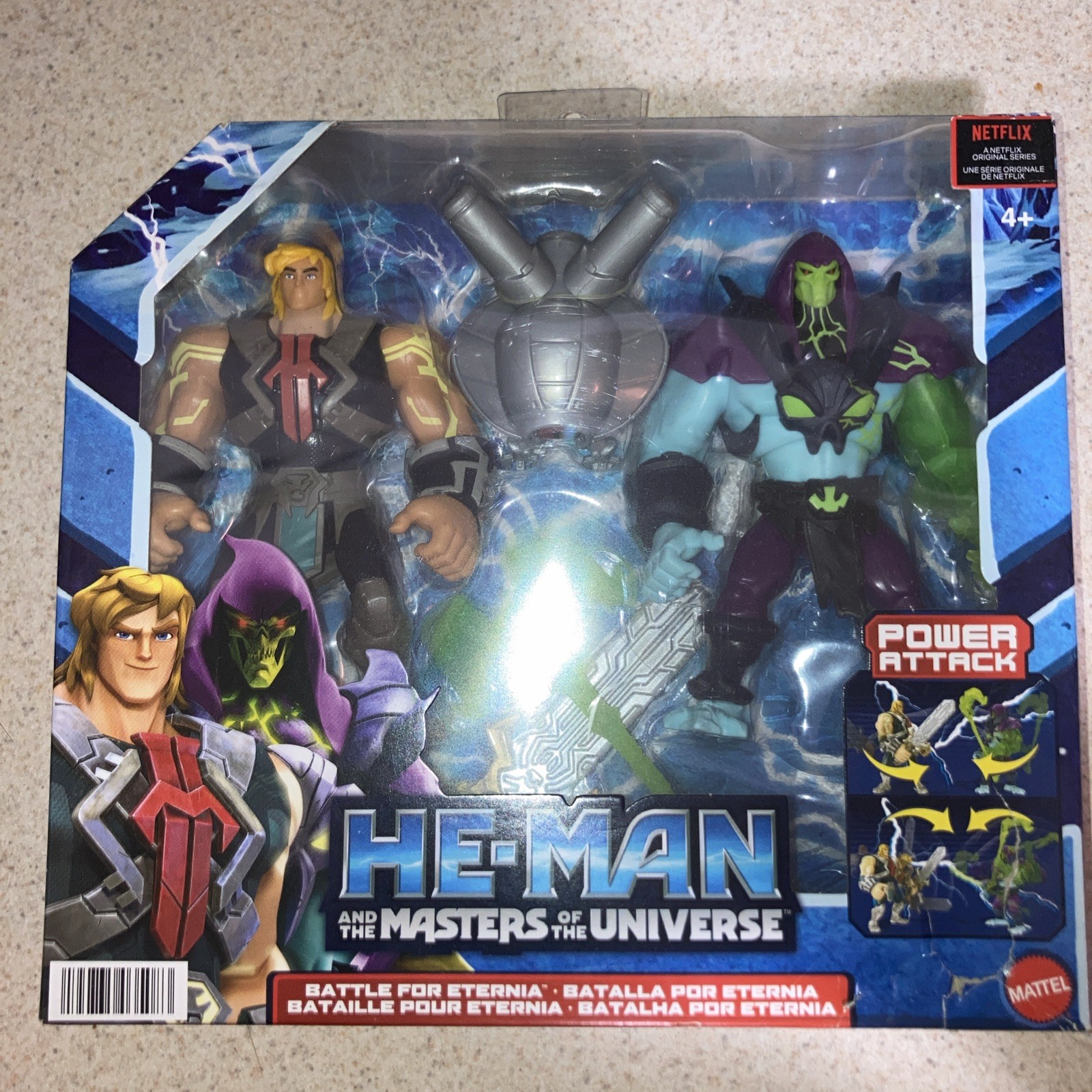 HE-MAN AND THE MASTERS OF THE UNIVERSE BATTLE FOR ETERNIA CONFEZIONE DA 2