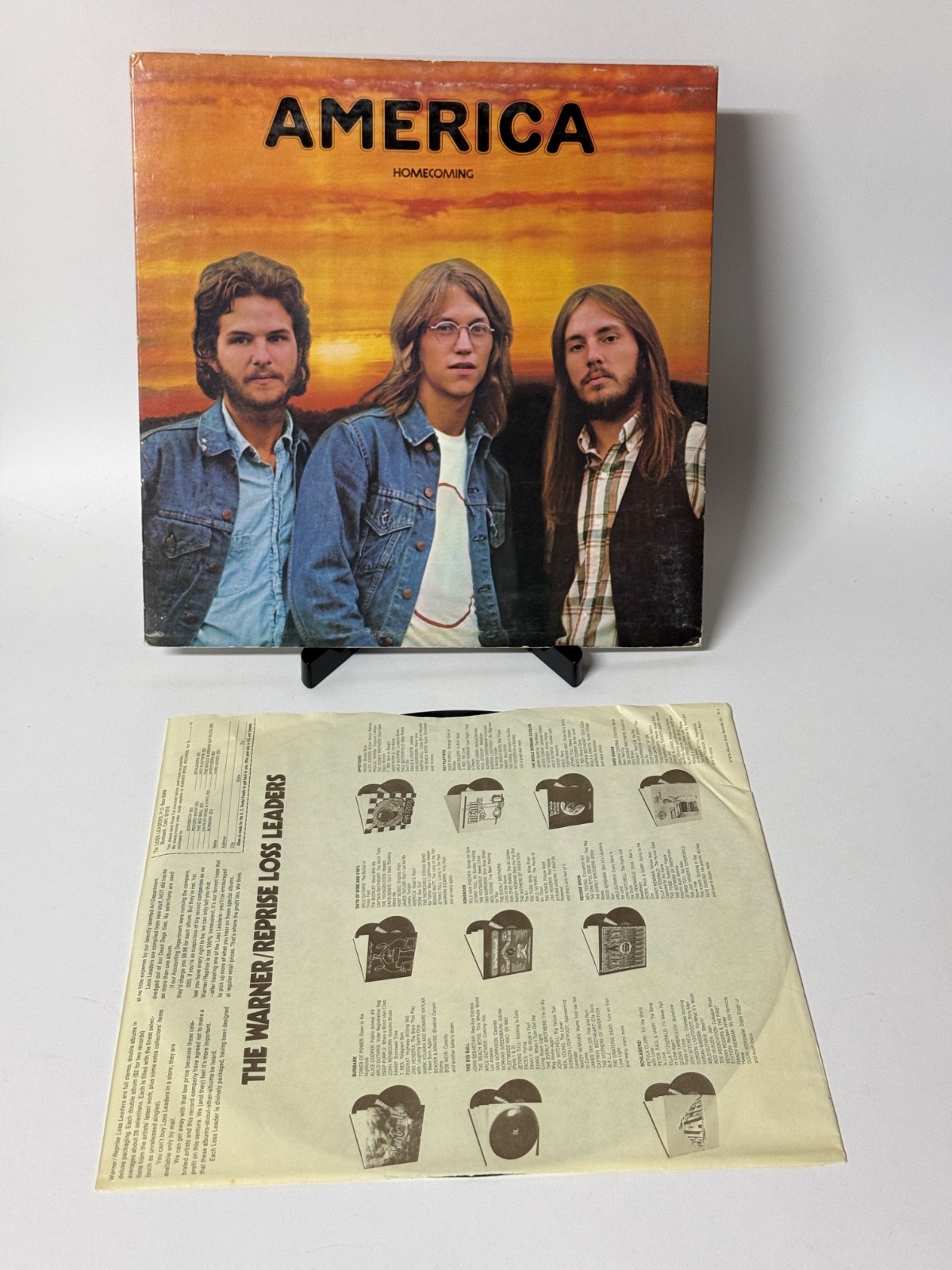 America Homecoming 1972 LP Vinyl Album Tri-Fold Gatefold Ventura Highway EX/VG+