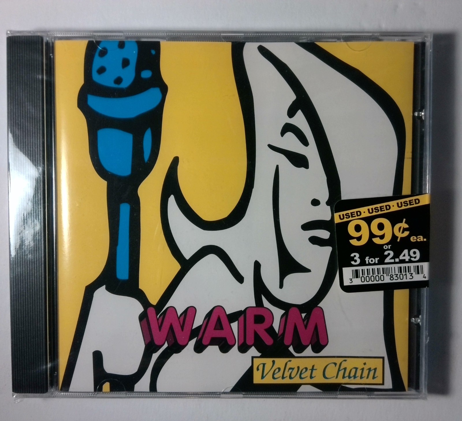 Velvet Chain Warm CD Single 1997 Overall Records Remixes [USED CD]