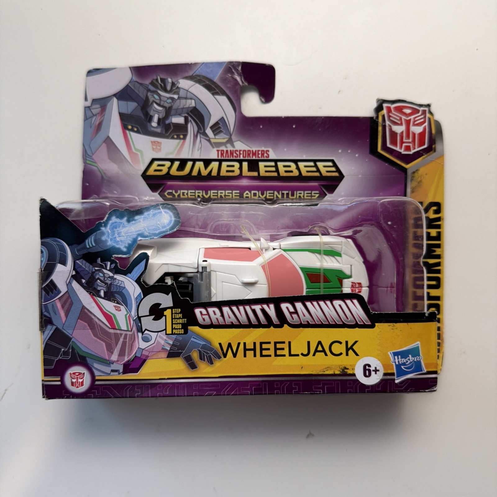 Transformers Bumblebee Cyberverse Adventures Gravity Cannon Wheeljack 