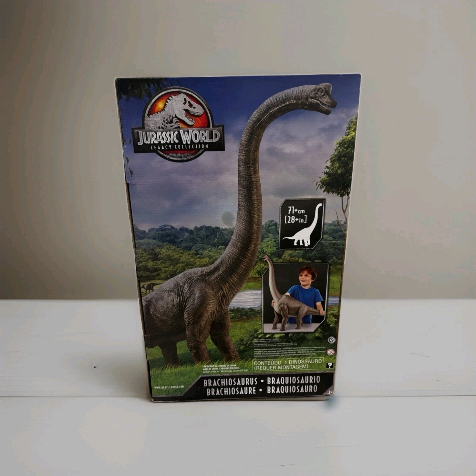 Modellino Brachiosauro Jurassic World Park Legacy Collection NUOVO e Sigillato 2018