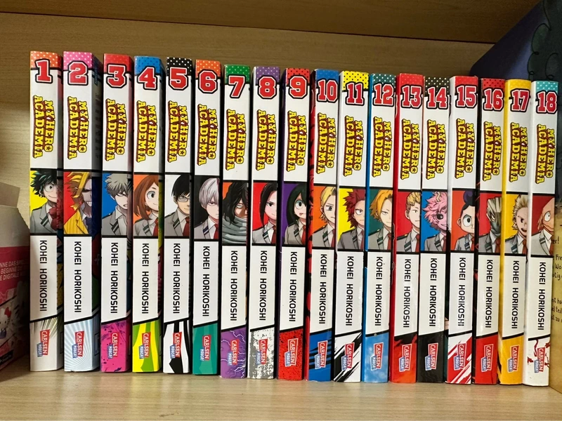 My Hero Academia Manga Set Band 1-18 (Carlsen)