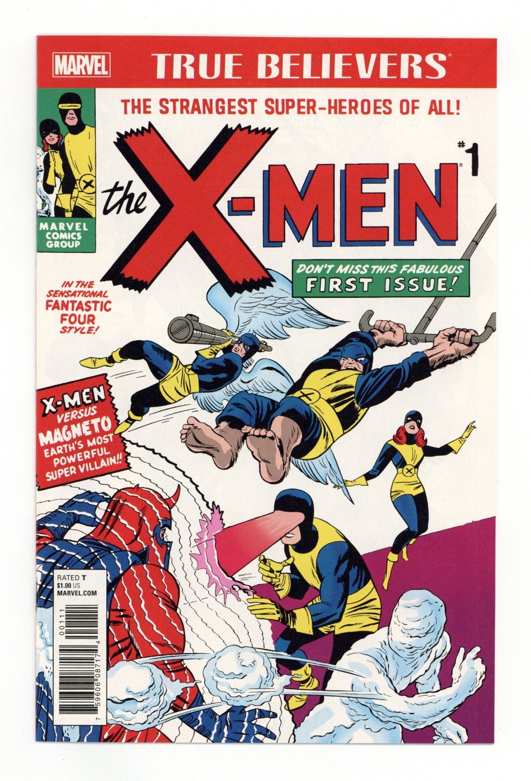 True Believers X-Men #1 quasi nuovo 9.4 2017