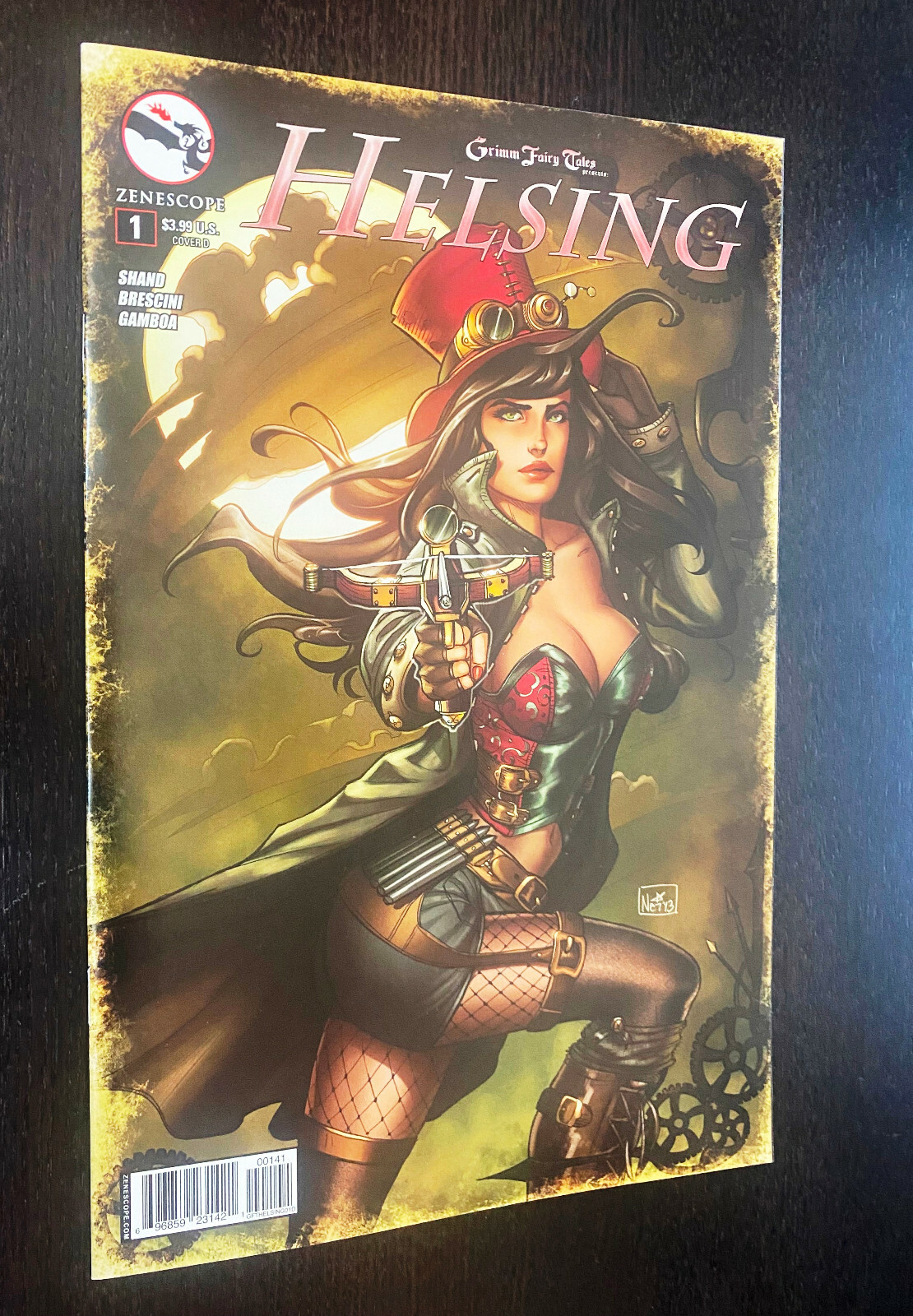 GRIMM FAIRY TALES HELSING #1 (Zenospe 2014) -- VARIANTE RUFFINO - QUASI NUOVO - o meglio