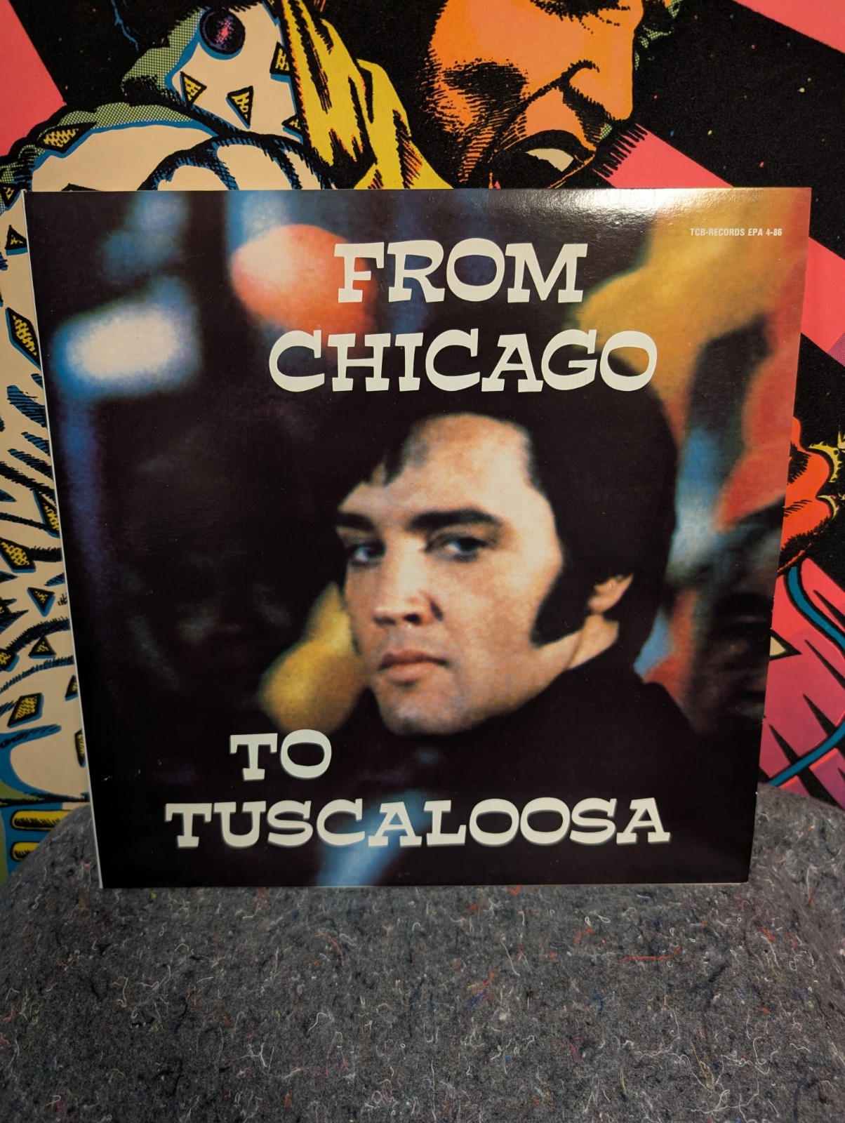 Elvis Presley "From Chicago To Tuscaloosa" 2LP Rare Live Vinyl Gatefold Record 