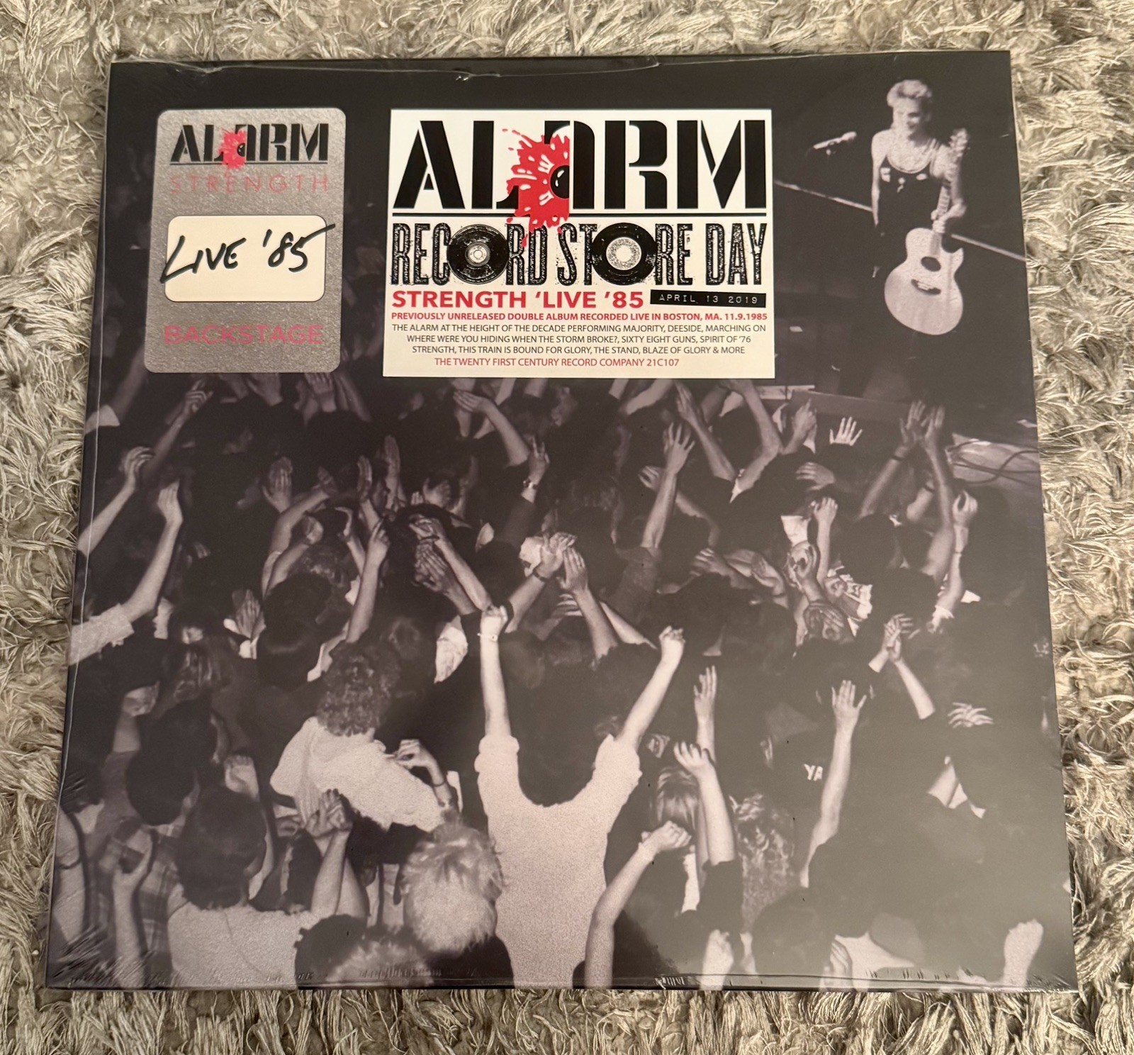 The Alarm - Strength Live '85 2xLP Vinyl RSD 2019 Limited Edition NEW/SEALED