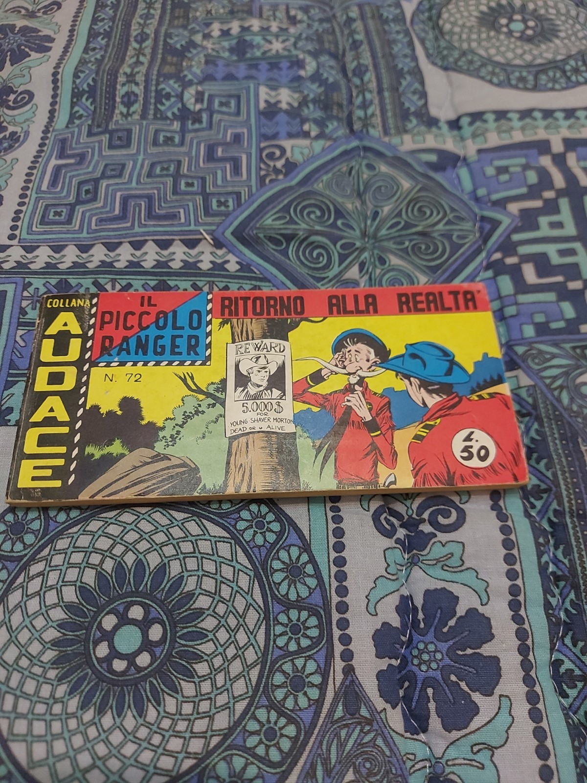 Piccolo ranger striscia sesta serie n. 72 di resa