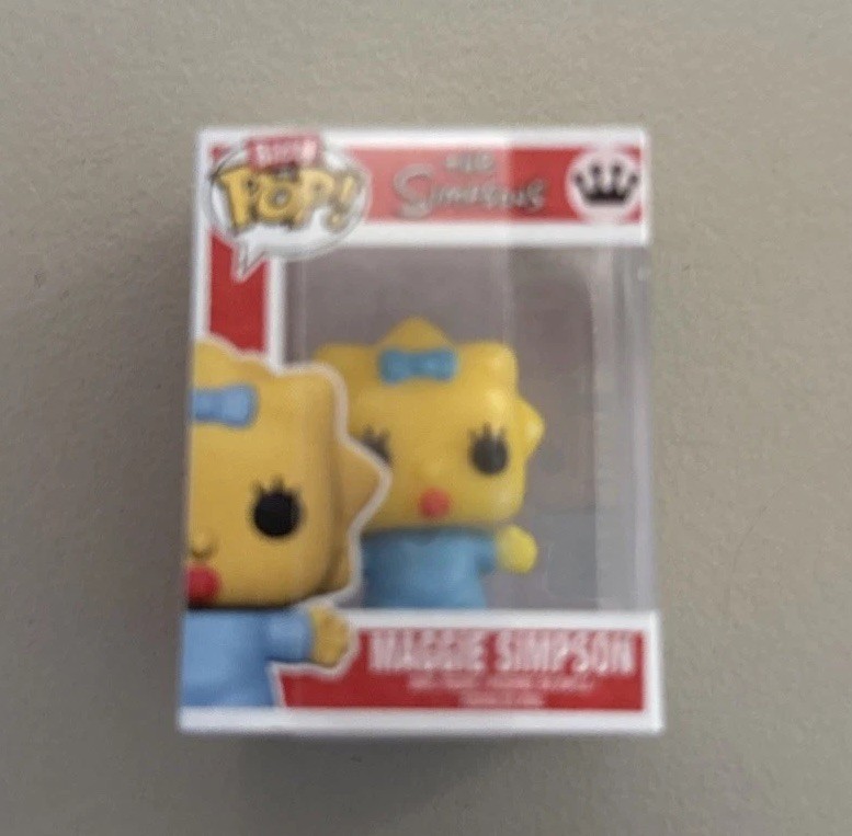Funko Bitty Pop I Simpson Maggie Mini Micro Figure Nuovo