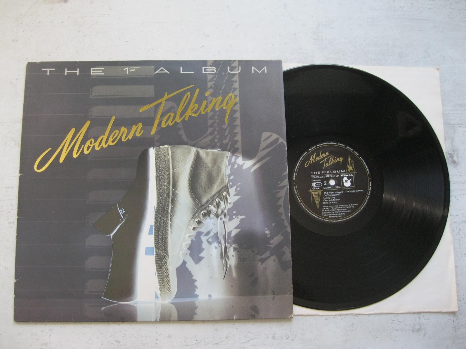 LP MODERN TALKING - 1ST ALBUM 1985