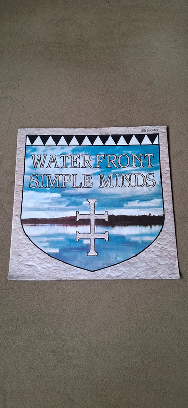 Vinyl single Simple Minds - Waterfront