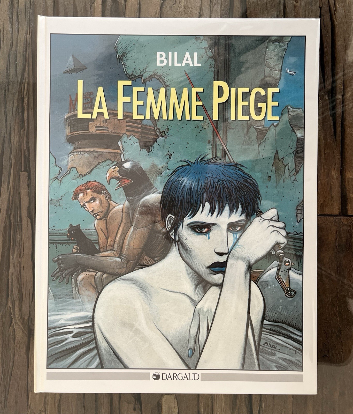 LA FEMME PIÈGE : SUBLIME EO  1986 + FAUX JOURNAL  LIBE + E.L CRAQUANT NEUF BILAL