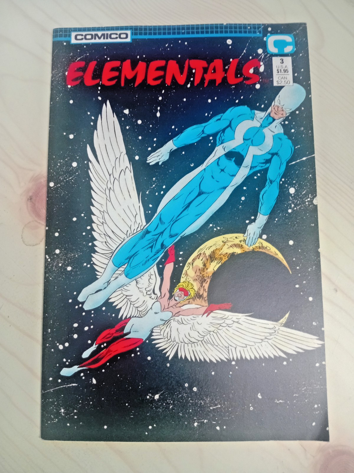 Elementals Comic Book - Volume 2 - Issue 3 - May 1989 - Very Good 