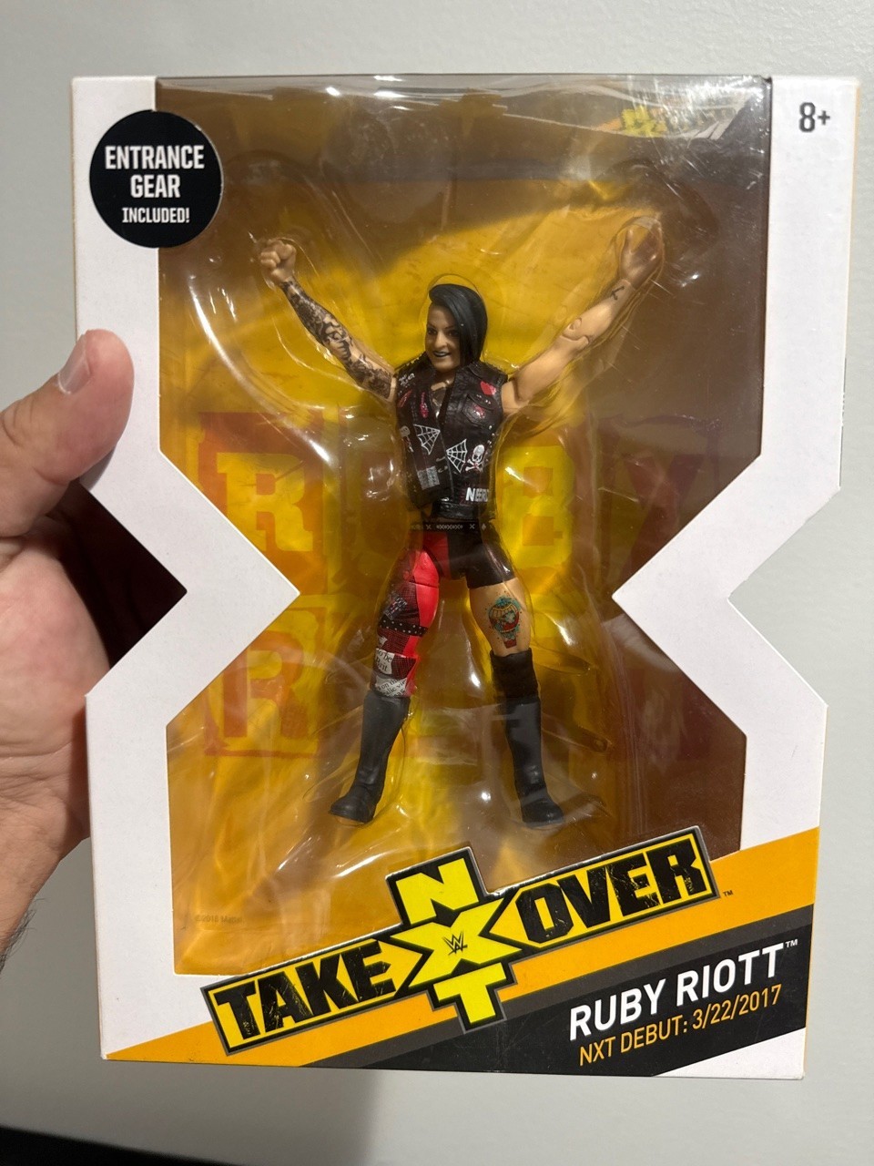 Mattel WWE Elite NXT TakeOver Ruby Riott Action Figure Entrance Gear Sealed