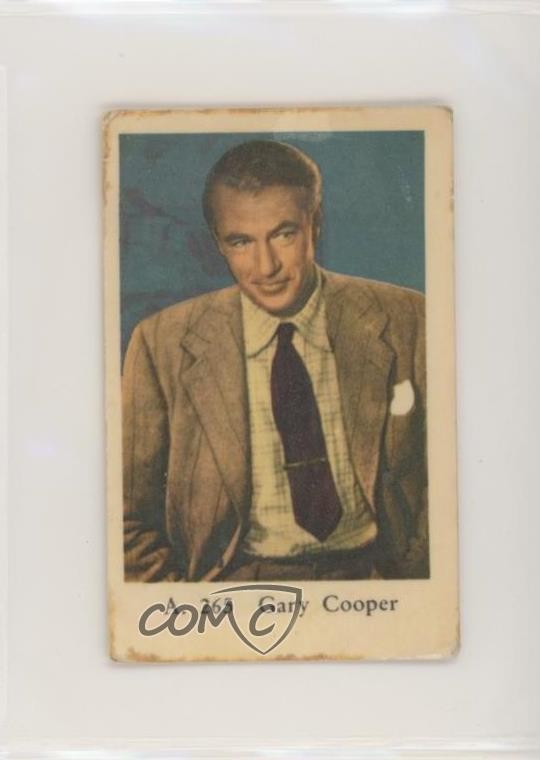 1959 Dutch Gum A Set (Serif) Gary Cooper #A.265 0ha3