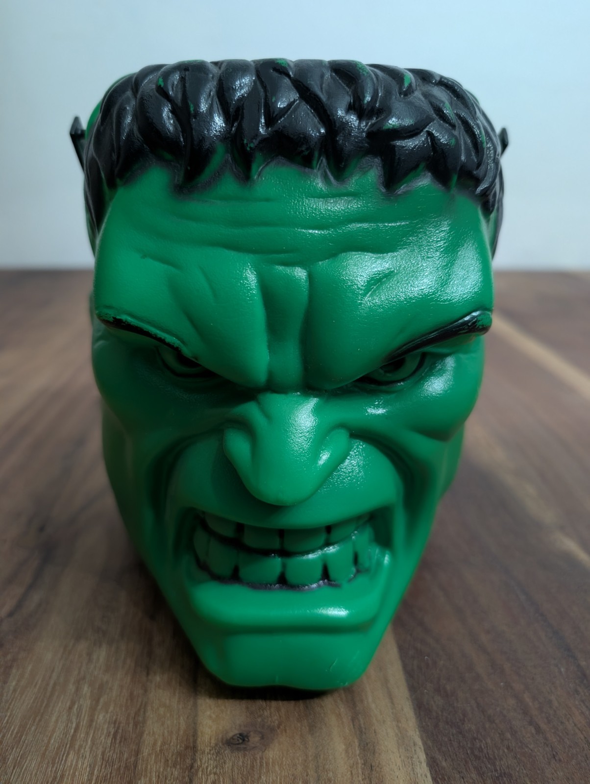 Marvel Incredible Hulk secchiello per caramelle in plastica dolcetto o scherzetto 2003 Halloween
