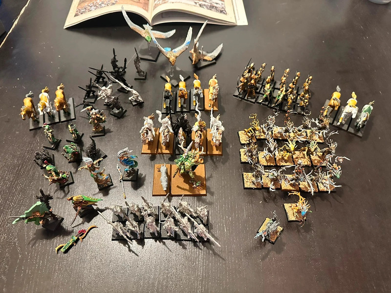 Ejército Elfos Silvanos Warhammer
