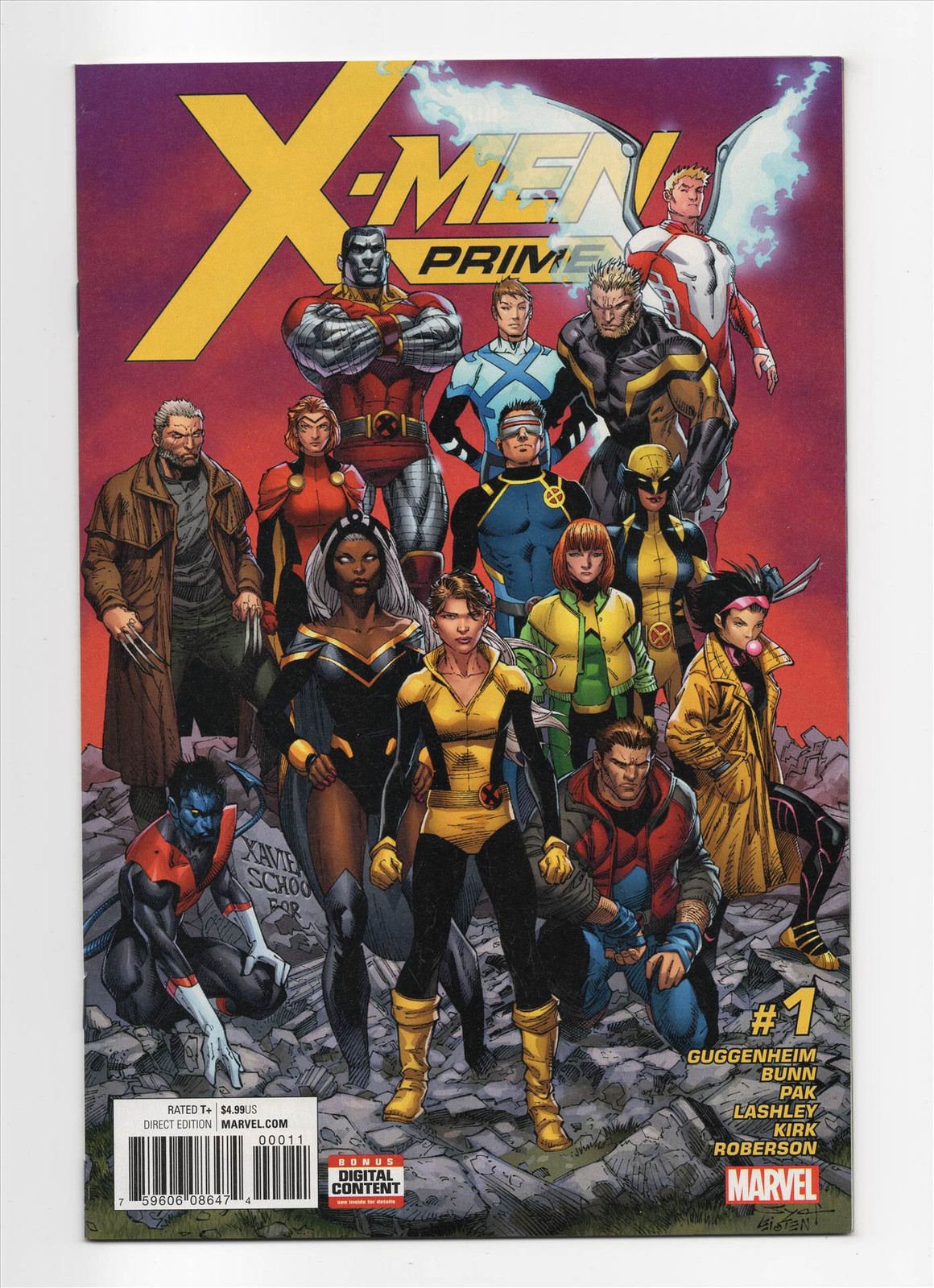 X-Men Prime #1 quasi nuovo + 2017 copertina Ardian Syaf A Marvel Comics