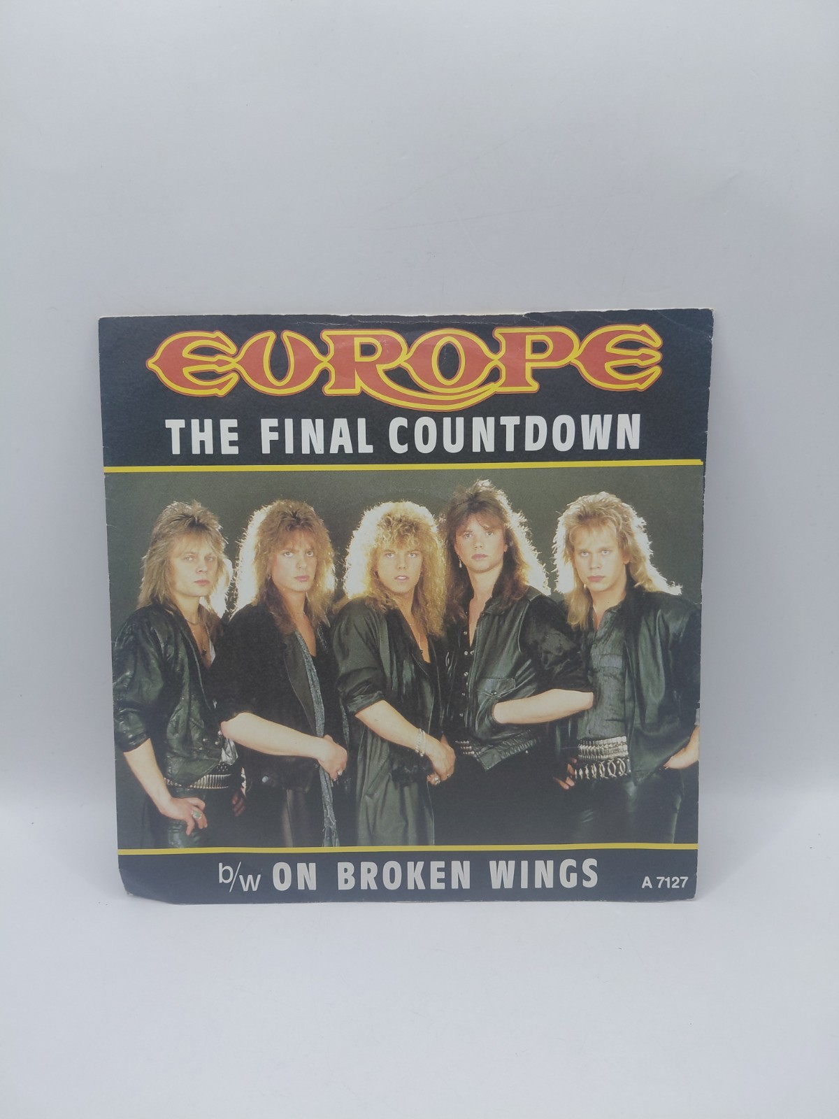Europe The Final Countdown 7" Vinyl Single VG+/VG+