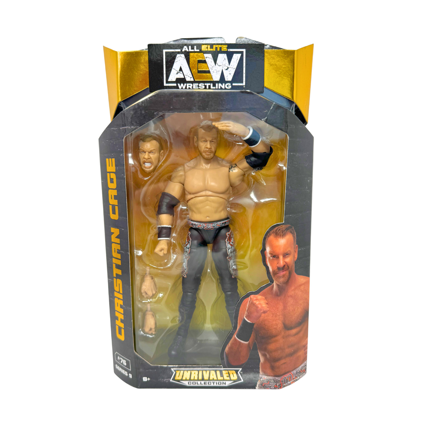 Jazwares AEW Unrivaled Series 9 Christian Cage Action Figure