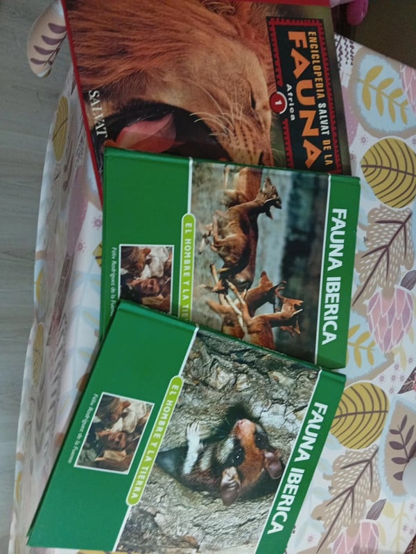 3 libros animales