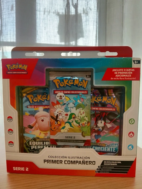 Pokemon coleccion ilustracion primer Compañero Serie 2