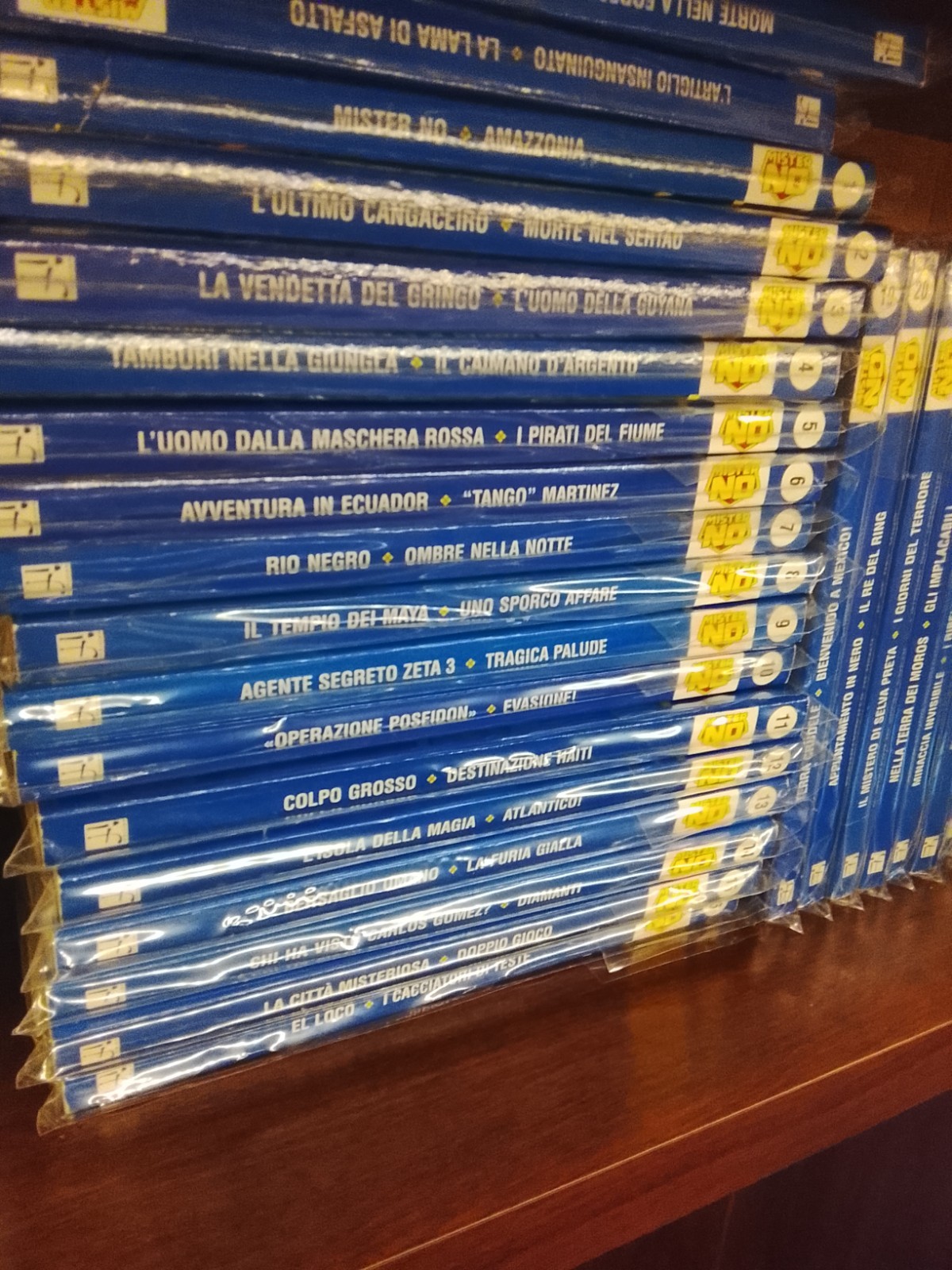 Edizioni If: Mister No sequenza completa da 1 a 25...Ottimi, Imbustati.
