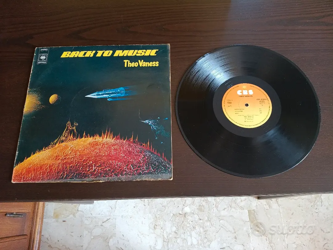 Vinile 33 giri "Back to music" Theo Vaness