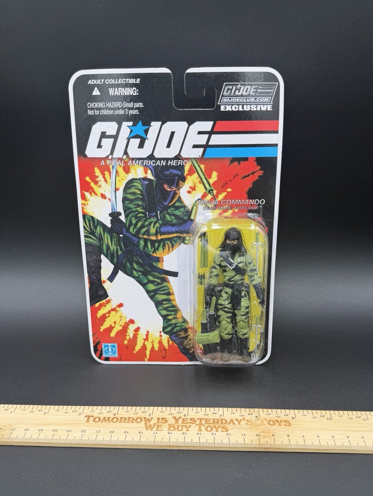 Hasbro GI Joe Nunchuk Ninja Commando Club 2016 esclusivo FSS 4.0 MOC