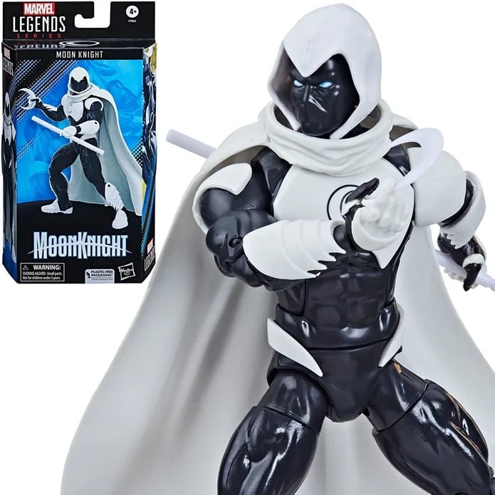 Lotto Marvel Legends Moon Knight personaggio fumetto stile 6" giocattolo spiderman hulk x uomo