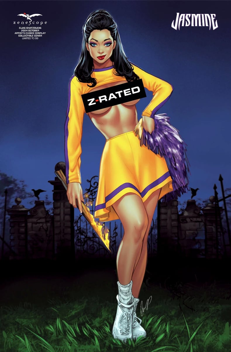 FAIRY TALE TEAM-UP: ROBYN HOOD & MYSTERE - ZENESCOPE Jasmine Z Elias Chatzoudis