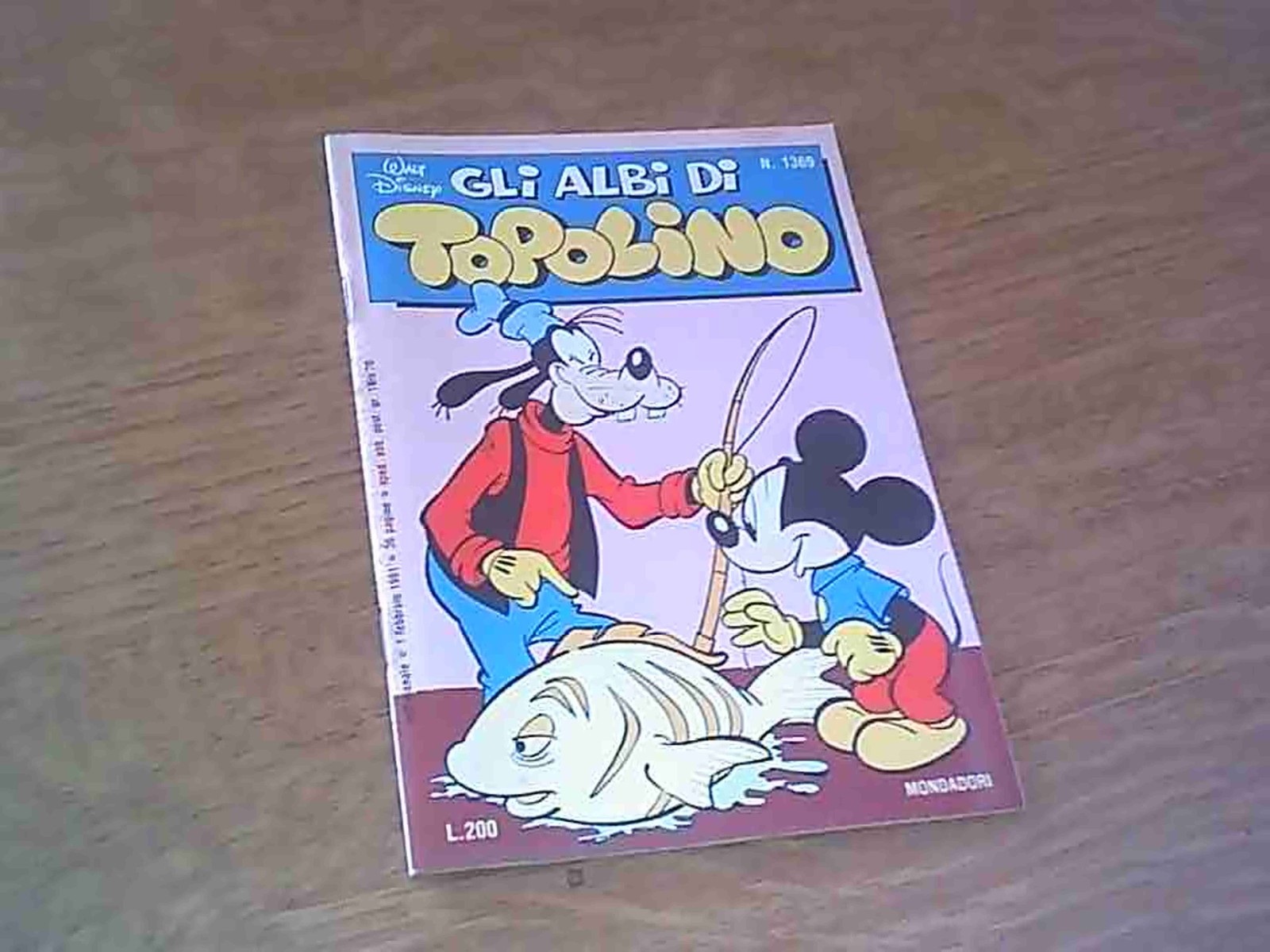 walt disney gli albi di topolino n1369 mondadori