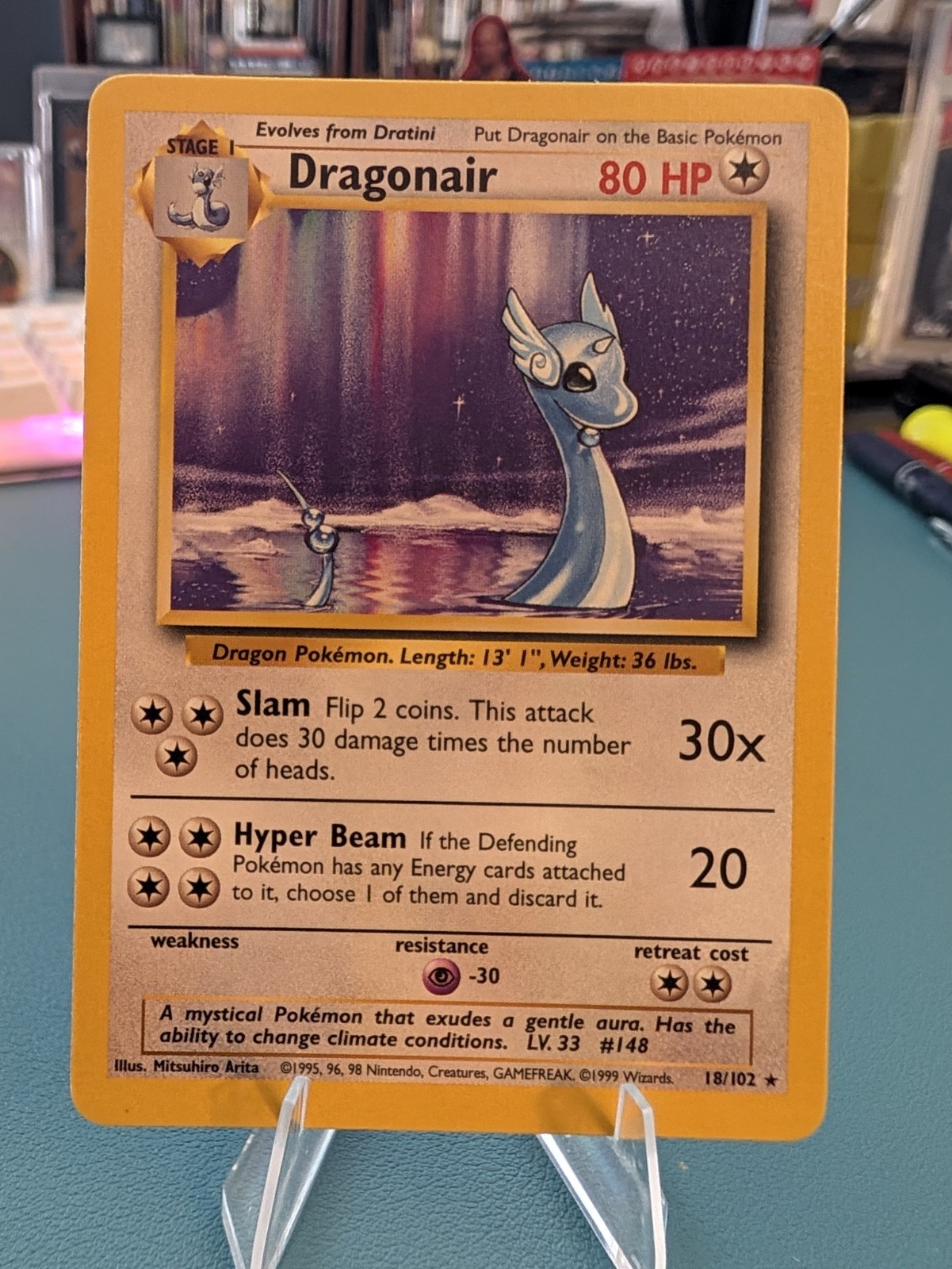 Dragonair 018/102 Base Set Regular