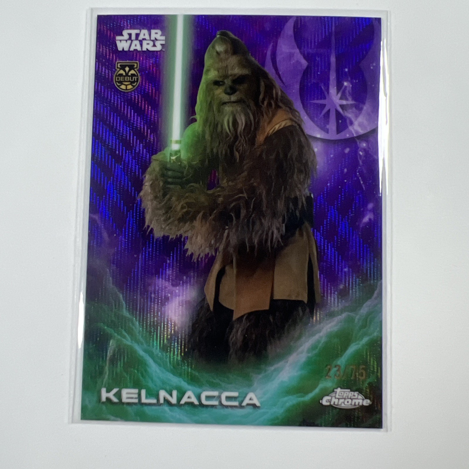 Kelnacca Purple /75 2025 Topps Chrome Star Wars Costco Super Box CE-32 Acolyte