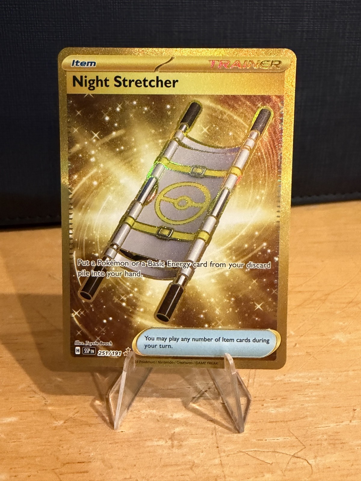 Barella notturna 251/191 Sv08: Surging Sparks Holo